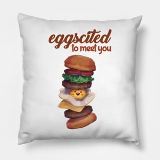 Kawaii Easter Egg Pillow