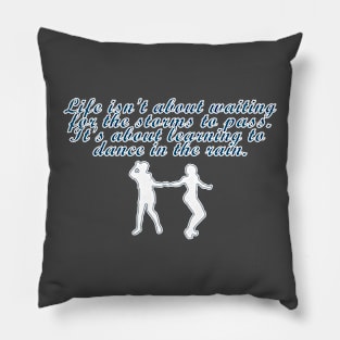 Dancing In The Rain Pillow