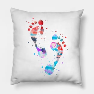 Footprint Pillow