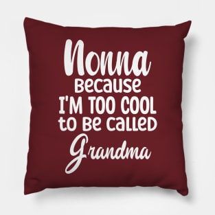 nonna because i'm Pillow