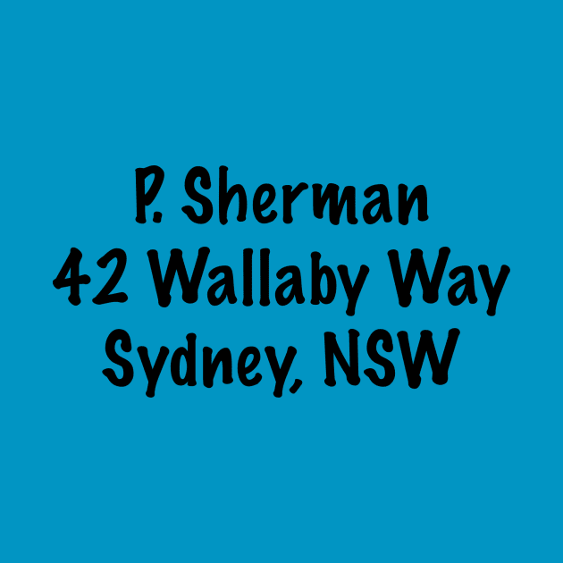 P. Sherman 42 Wallaby Way Sydney by duchessofdisneyland