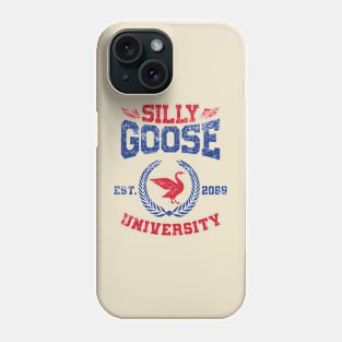 Silly Goose University - Vintage Text Phone Case