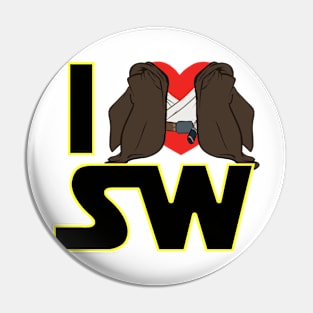 I Heart SW Pin