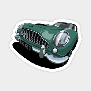 1966 Aston Martin DB5 in green Magnet