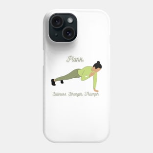 WOMAN PLANK DESIGN Phone Case