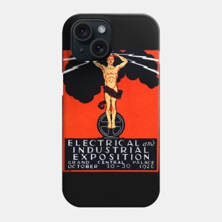 1926 New York City Electrical Industrial Exposition Phone Case