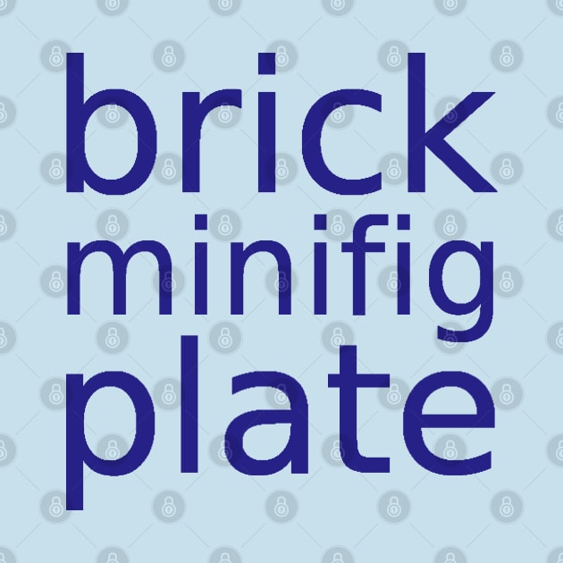 brick minifig plate by ChilleeW