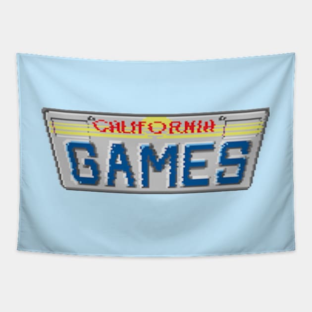 California Games Tapestry by Plan8