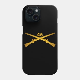 46th Infantry Regt  - Infantry Br Phone Case