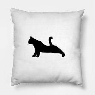 Black cat Pillow