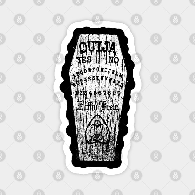 Ouija Koffin Krew Magnet by Koffin Krew Apparel 