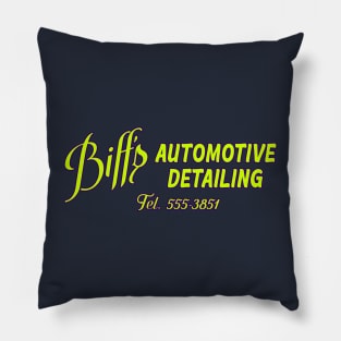 Biff's Automotive Detailing Pillow