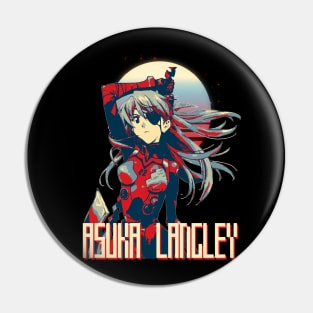 asuka langley Pin