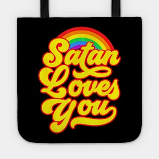 Satan Loves You Lgbt Gay Pride Tote