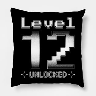 Level 12 Unlocked Pillow