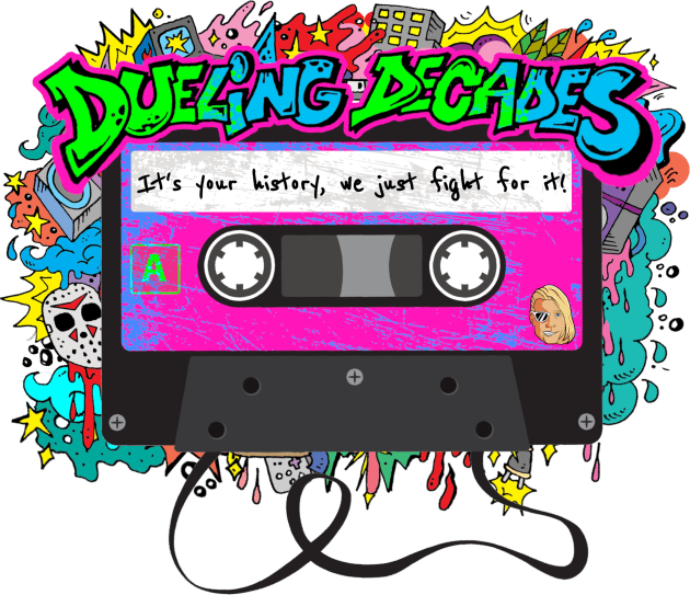 Dueling Decades Tape Kids T-Shirt by Dueling Decades