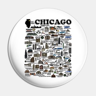 Chicago Map Pin