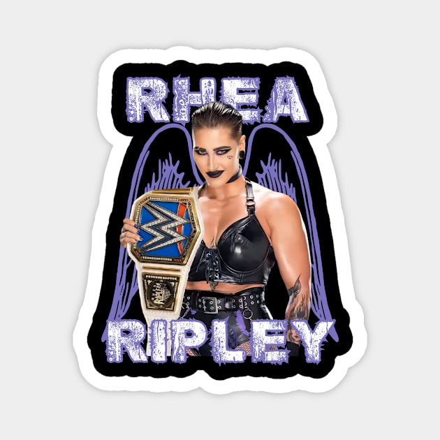 Rhea Ripley - Judgement Day Magnet by AwkwardTurtle