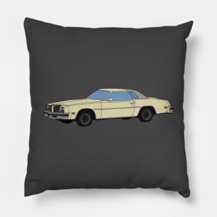 Hand Drawn Oldsmobile Cutlass Supreme Pillow