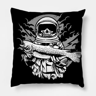 Astronaut Fisherman Pillow