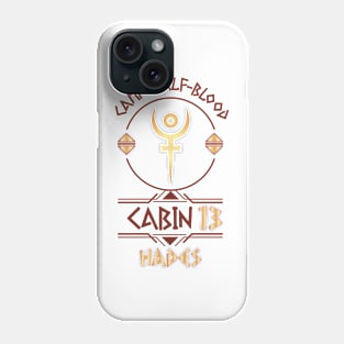 Cabin #13 in Camp Half Blood, Child of Hades – Percy Jackson inspired design Phone Case