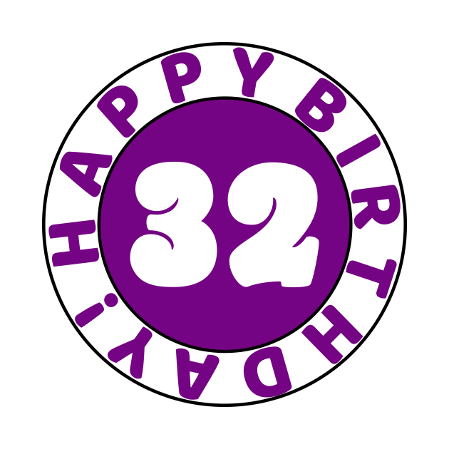 Happy 32nd Birthday by colorsplash