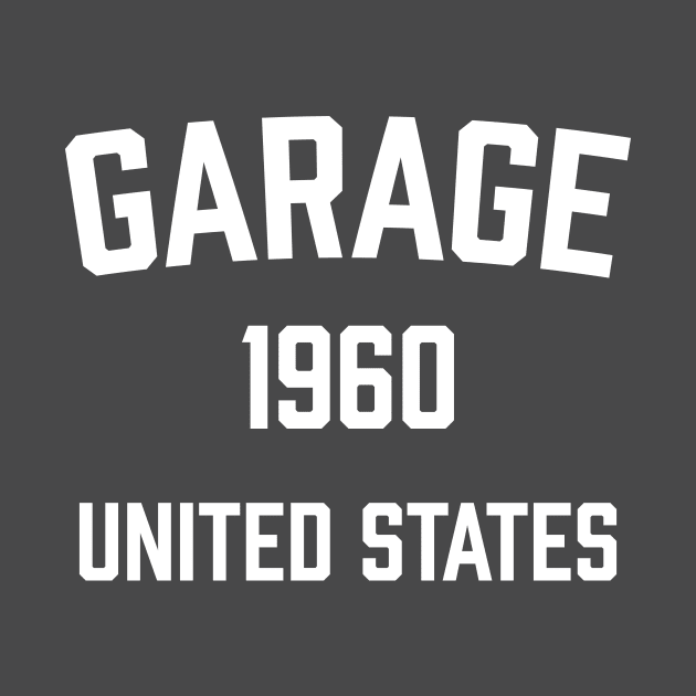 Garage 1960 united states by cgros