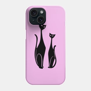 Little Black Cats Phone Case