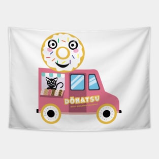 Donut Truck Tapestry