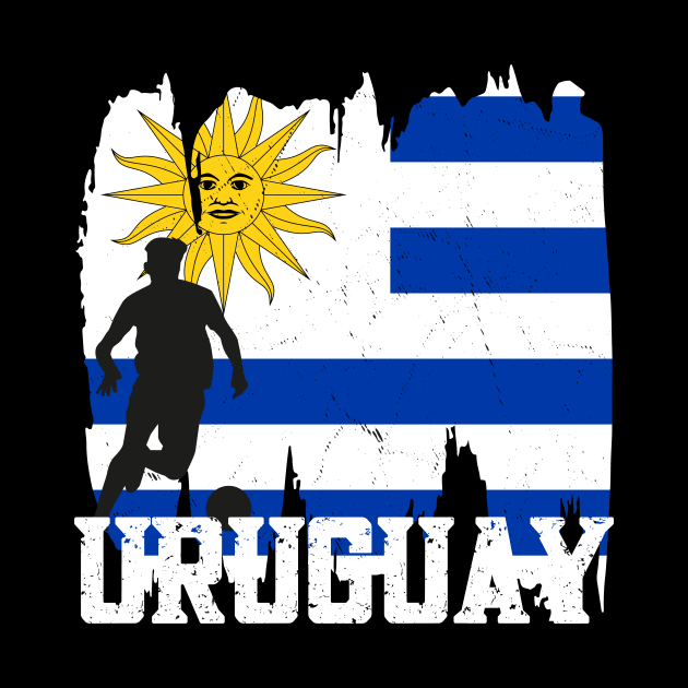 Uruguay Flag Soccer Football Team 2022 by mcoshop