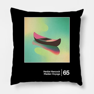Herbie Hancock - Minimalist Graphic Design Artwork Pillow