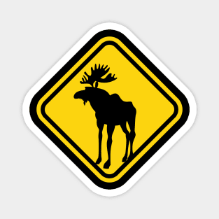 Warning sign for Elks Magnet