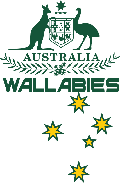 Australia Wallabies Rugby Fan Memorabilia Kids T-Shirt by CGD