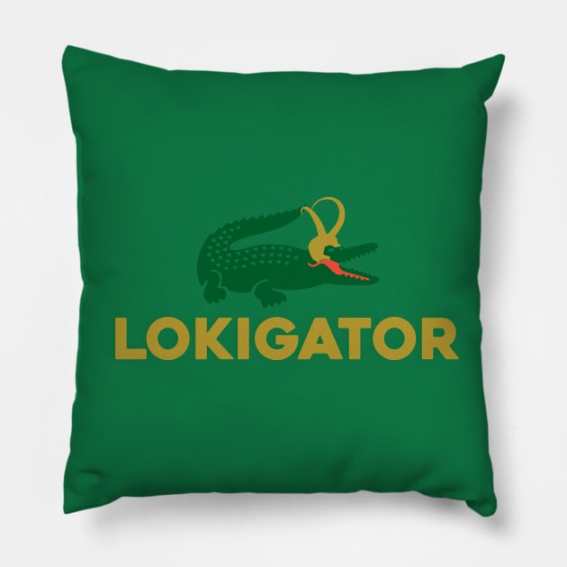 See You Gator Pillow by ComicBook Clique