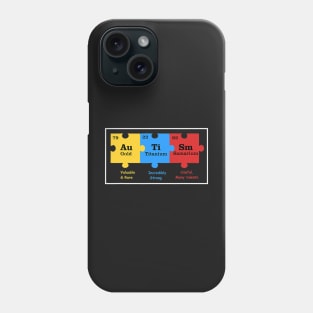 Autism Chemical Elements Awareness Phone Case