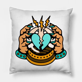 Spiritual crystalball Pillow