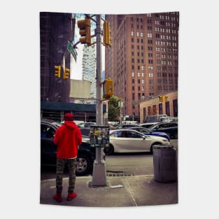 Canal Street Manhattan New York City Tapestry