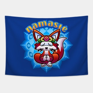 Zen Fox Tapestry