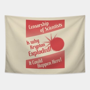 Censorship of Scientists Tapestry