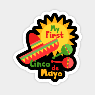 My First Cinco de Mayo Magnet