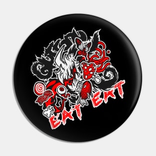 Gluttony Demon Pin