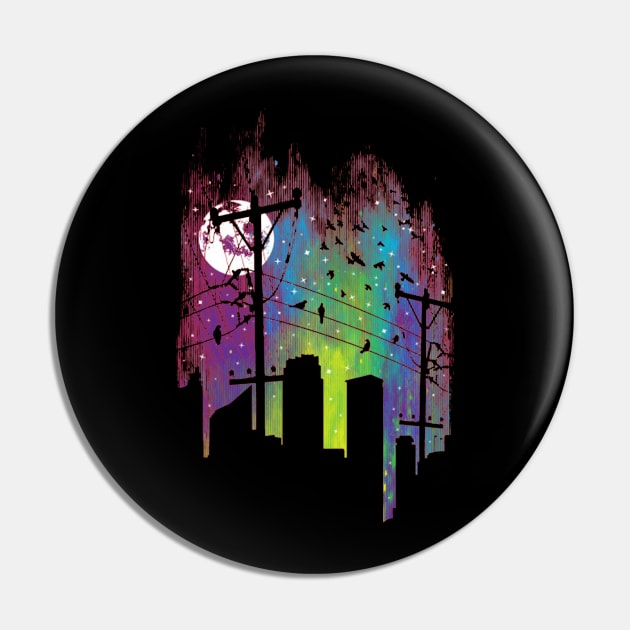 Iridescence Pin by PatrickPollardArtworks