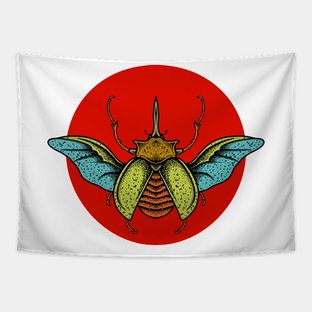 Insect 3 Tapestry by Tuye Project