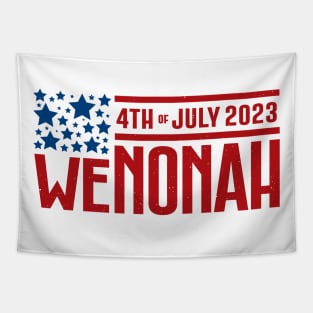 weNONAH 2023 4th of July_White Tapestry