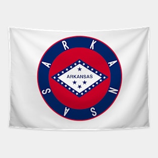 Arkansas Flag Decal Tapestry