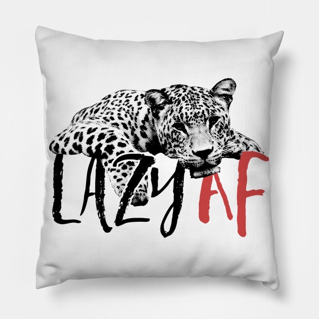 Lazy AF Pillow by MarinasingerDesigns