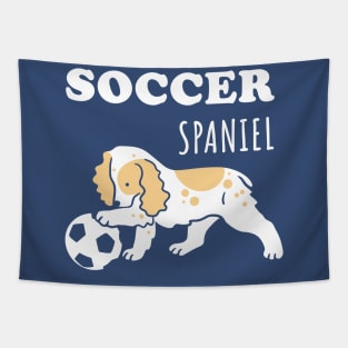 Soccer Spaniel Tapestry