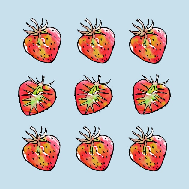 Strawberries by Olooriel