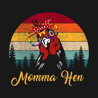 Mother Hen Chicken Farming Mothers Day T-Shirt