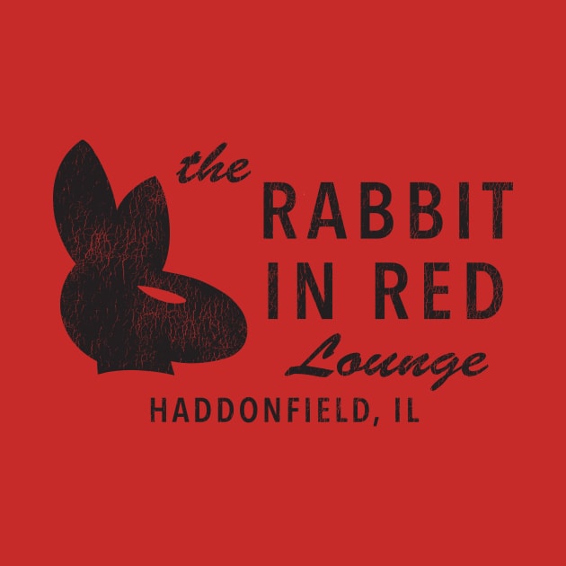 Rabbit In Red Lounge by AnimalatWork